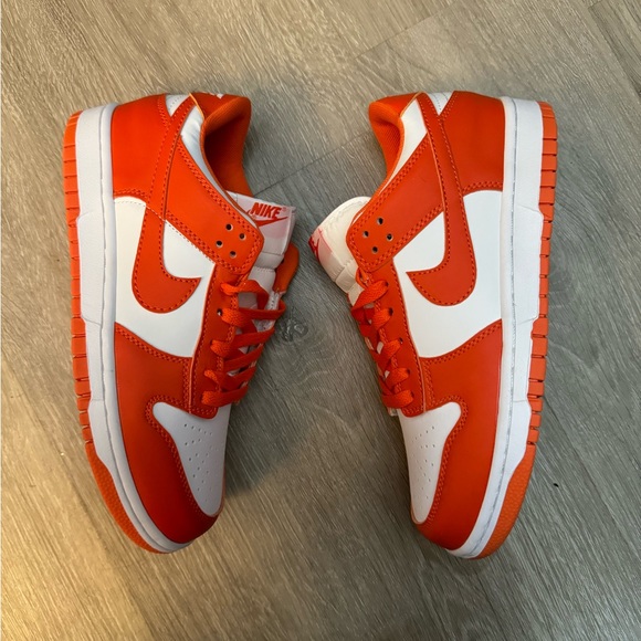 Nike Shoes - Orange Nike dunks low